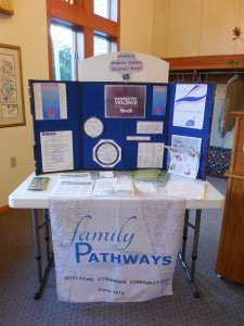 Family Pathways display